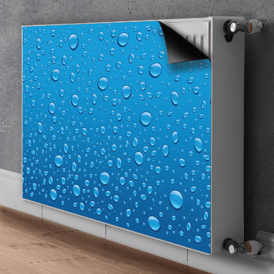 Copertura magnetica per termosifone Gocce d'acqua