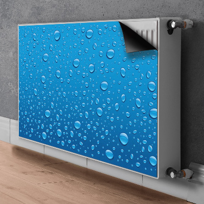 Copertura magnetica per termosifone Gocce d'acqua