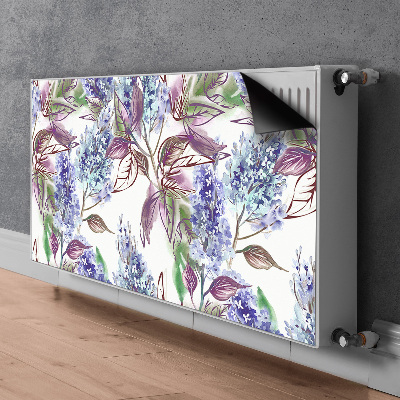 Copertura magnetica per radiatore Foglie viola