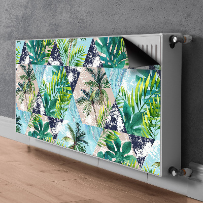 Pannello magnetico per radiatore Mosaico tropicale