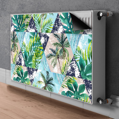 Pannello magnetico per radiatore Mosaico tropicale