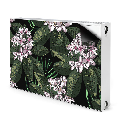 Adesivo magnetico per radiatore Fiori esotici