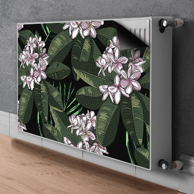 Adesivo magnetico per radiatore Fiori esotici