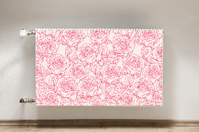 Protezione per radiatore Rose Doodle