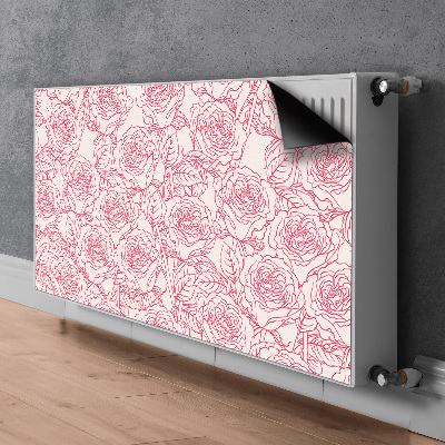 Protezione per radiatore Rose Doodle