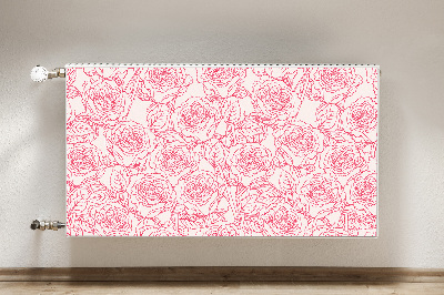 Protezione per radiatore Rose Doodle