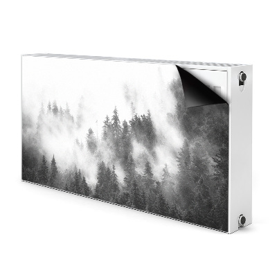 Cover magnetica per radiatore Foresta nebbiosa