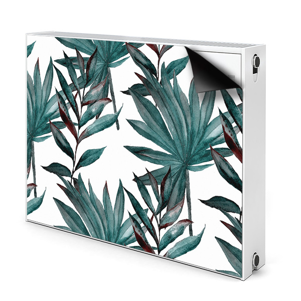 Copertura per termosifone Illustrazione tropicale