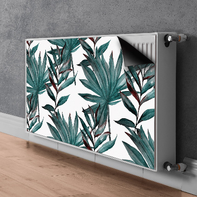 Copertura per termosifone Illustrazione tropicale