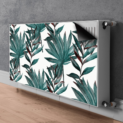 Copertura per termosifone Illustrazione tropicale