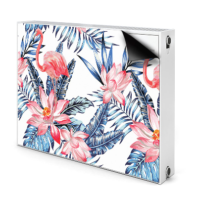 Cover magnetica per radiatore Flamingo dipinto