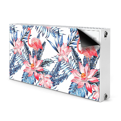 Cover magnetica per radiatore Flamingo dipinto