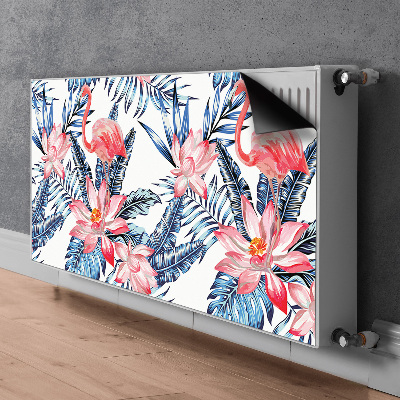 Cover magnetica per radiatore Flamingo dipinto