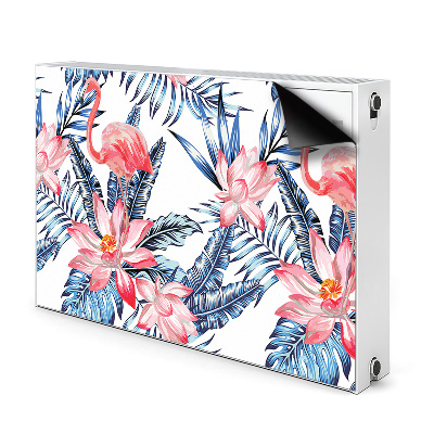 Cover magnetica per radiatore Flamingo dipinto