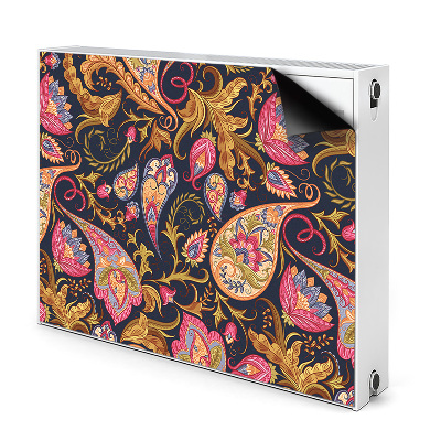 Cover magnetica per radiatore Paisley colorato