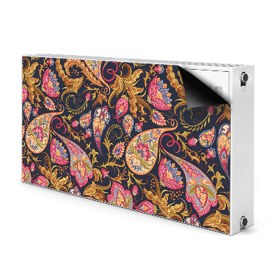 Cover magnetica per radiatore Paisley colorato