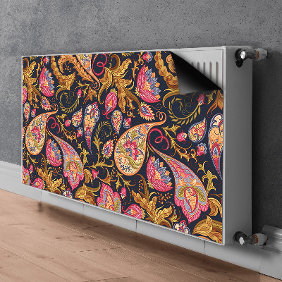 Cover magnetica per radiatore Paisley colorato