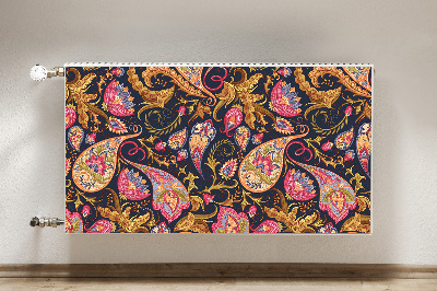 Cover magnetica per radiatore Paisley colorato