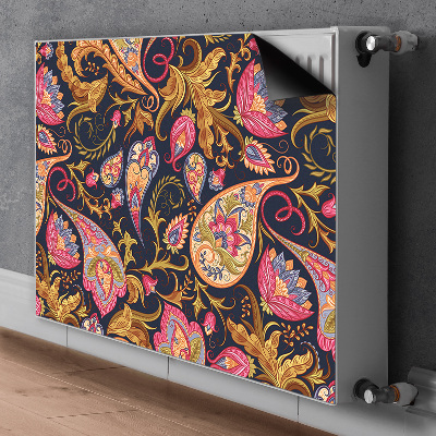 Cover magnetica per radiatore Paisley colorato