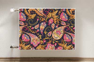 Cover magnetica per radiatore Paisley colorato