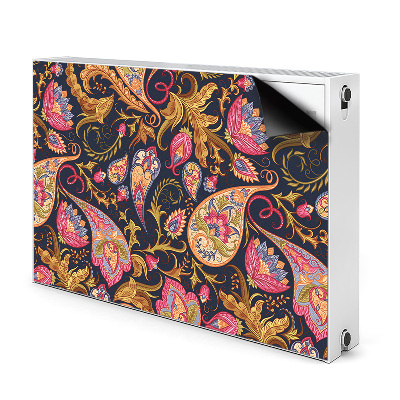 Cover magnetica per radiatore Paisley colorato