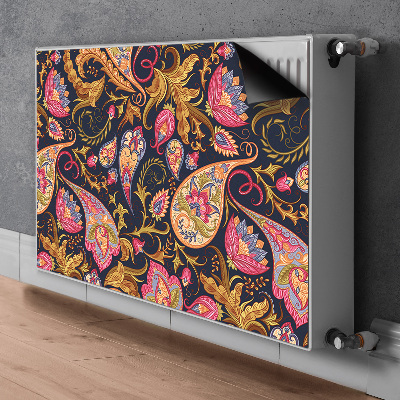 Cover magnetica per radiatore Paisley colorato