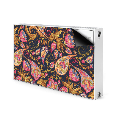 Cover magnetica per radiatore Paisley colorato