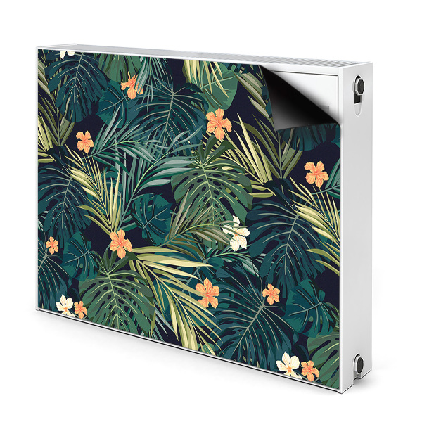 Cover per termosifone Fiori e foglie