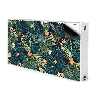 Cover per termosifone Fiori e foglie