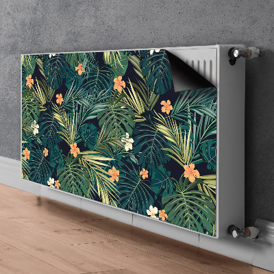 Cover per termosifone Fiori e foglie