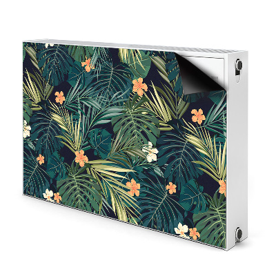 Cover per termosifone Fiori e foglie