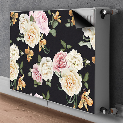 Cover magnetica per radiatore Rose vintage