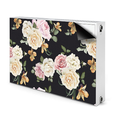 Cover magnetica per radiatore Rose vintage