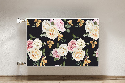 Cover magnetica per radiatore Rose vintage