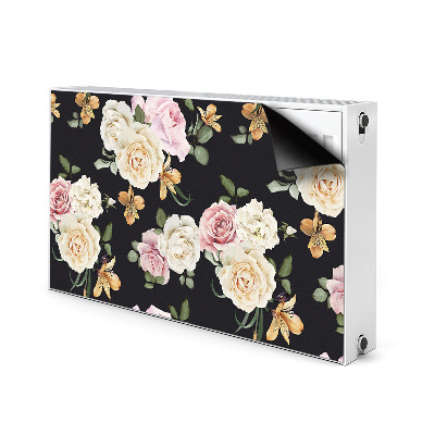 Cover magnetica per radiatore Rose vintage