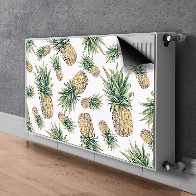 Pannello magnetico per radiatore Ananas