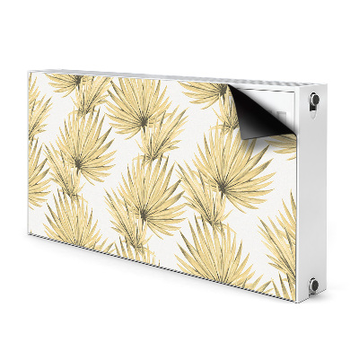 Cover per termosifone Foglie tropicali