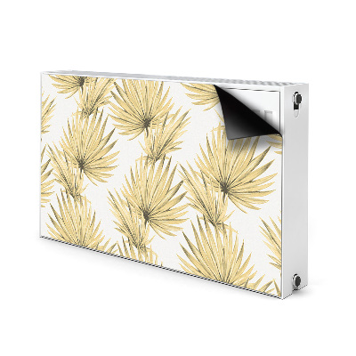 Cover per termosifone Foglie tropicali