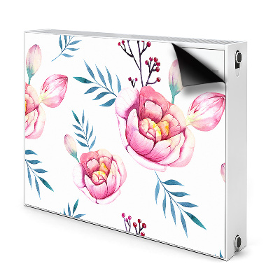 Cover per termosifone Fiori