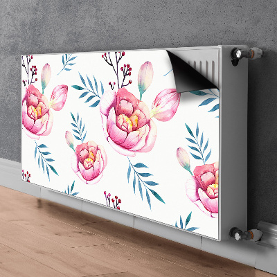 Cover per termosifone Fiori