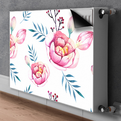 Cover per termosifone Fiori