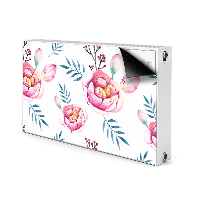 Cover per termosifone Fiori