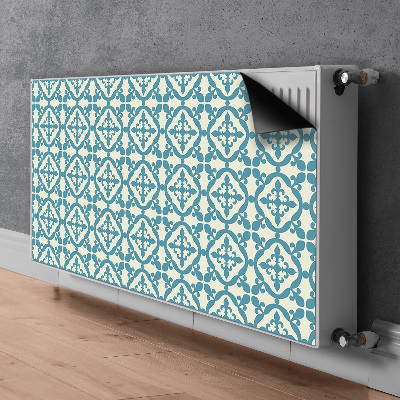 Cover per termosifone Pattern verde