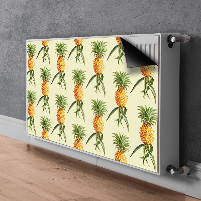 Copertura magnetica per termosifone Pattern di ananas