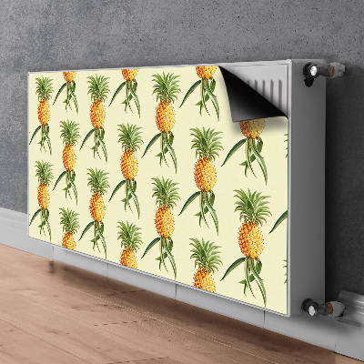 Copertura magnetica per termosifone Pattern di ananas