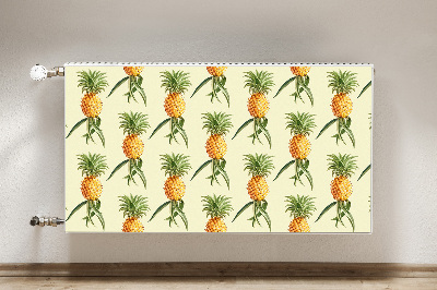 Copertura magnetica per termosifone Pattern di ananas