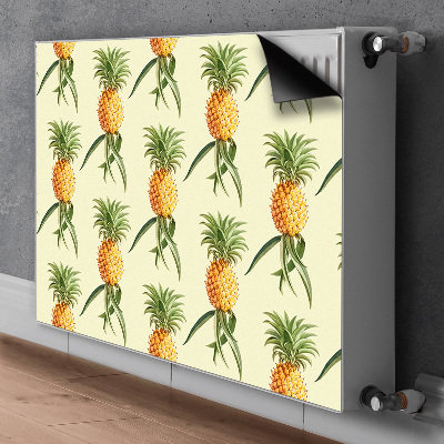 Copertura magnetica per termosifone Pattern di ananas