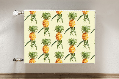 Copertura magnetica per termosifone Pattern di ananas