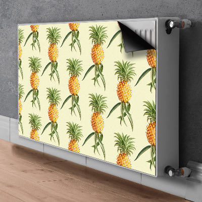 Copertura magnetica per termosifone Pattern di ananas