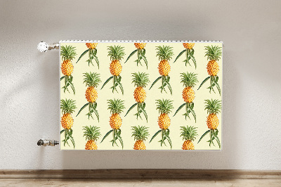 Copertura magnetica per termosifone Pattern di ananas